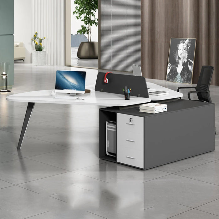Wooden Computer Office Desk Standing Drawers Small Fashion Modern Minimalist Desk Tables Ideas Muebles De Oficina Furniture
