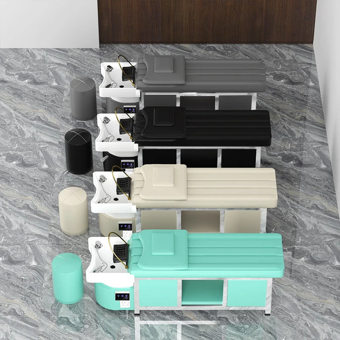 Head Spa Equipment Salon Shampoo Chair Hair Washing Chair Water Circulation Head Spa Kappers Stoel Hairsalon Furniture