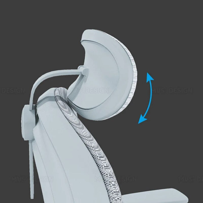 Adjustable Lumbar Design Office Chair Neck Support Pillow Elastic Floor Work Chair Mobile Soft Silla Giratoria Home Furniture