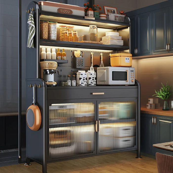 Modern Buffet Sideboards Space Saving Metal Nordic Storage Sideboards Kitchen Cabinets Muebles De Cocina Home Furniture MR50CJ