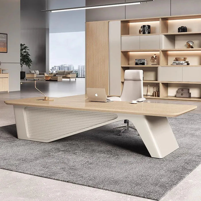 Laptop Executive Office Desk Shelf Corner Floor L Shaped Standing Computer Desks Organizers Modern Mesa De Computador Furniture
