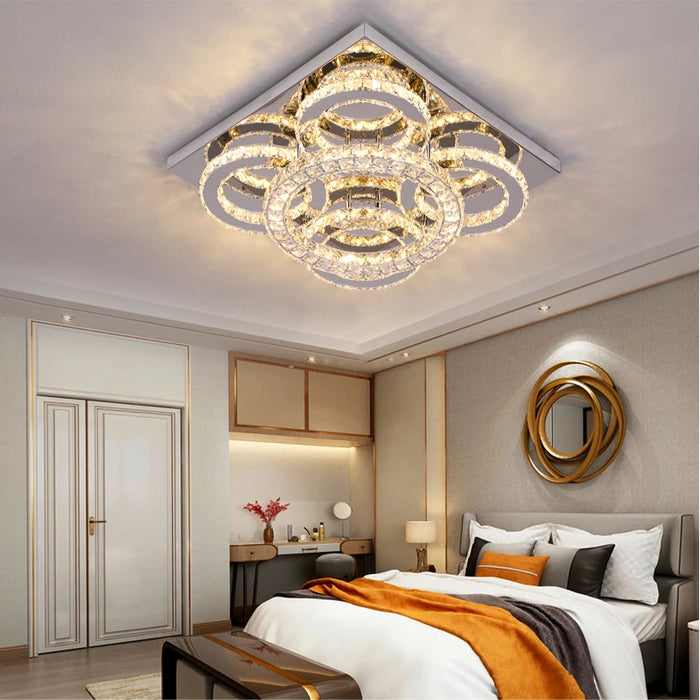 Modern Led Chandeliers Lamp Ceiling Light 3 Side Decor Bedroom Living Room Luxury Lighting For Dining Room Pendant Lamp Fixture