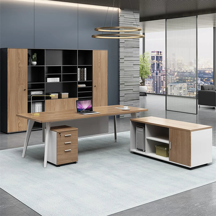 Executive Luxury Office Desk Standing Storage Bedroom Workstation Office Desk Writing Scrivanie Per Computer Modern Furniture