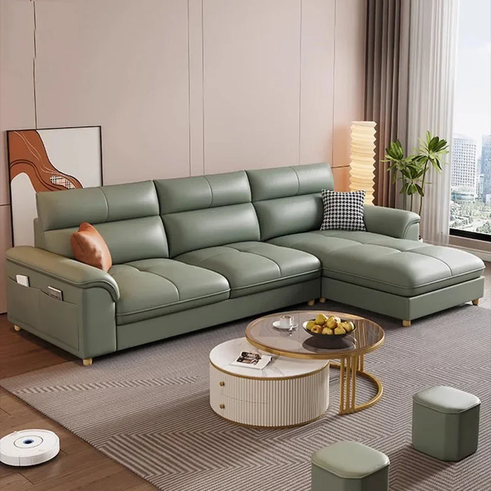 Foam Comfortable Nordic Sofa Simple Luxury Square Large Modular Chaise Sofa Cushion Reading European Salon Meuble Home Furniture