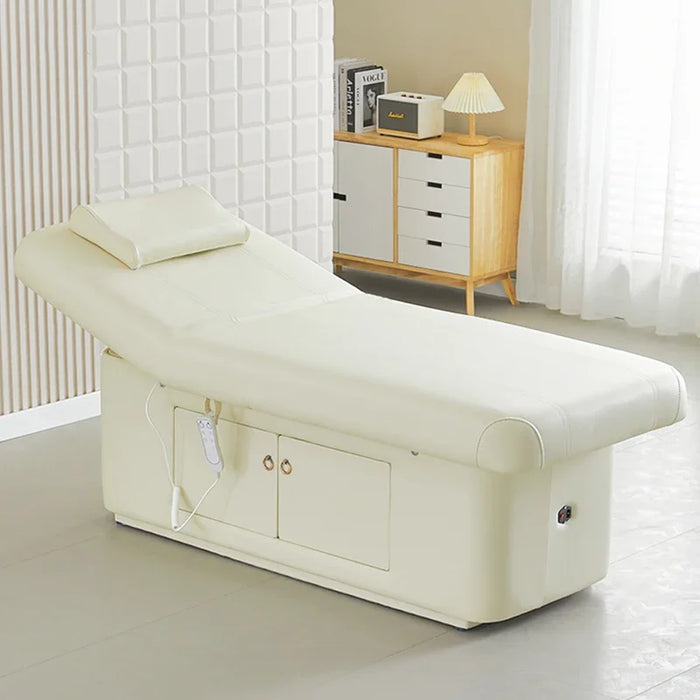 Latex Electric Massage Tables Cosmetology Dedicated Multifunctional Heating Massage Table Camilla Masaje Beauty Furniture QF50MT