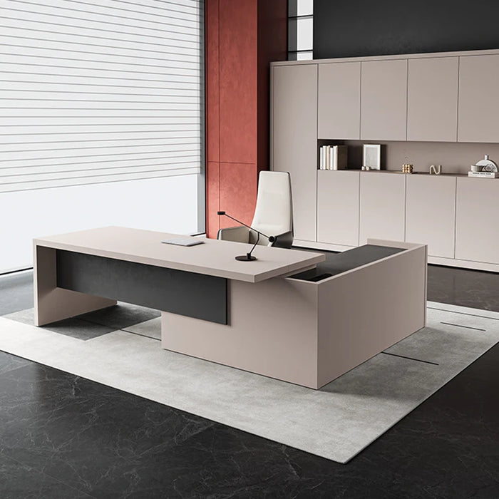 Writing Desktop Office Desk Modern Luxury Standing Executive Office Desk Drawers Scrivanie Per Computer Office Furniture