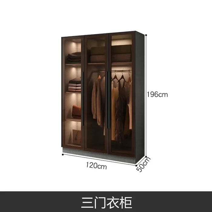 Wooden Cabinet Wardrobes Closet Drying Rack Storage Cupboard Wardrobes Closet Rack Organizer Hogar Muebles Salon Furniture