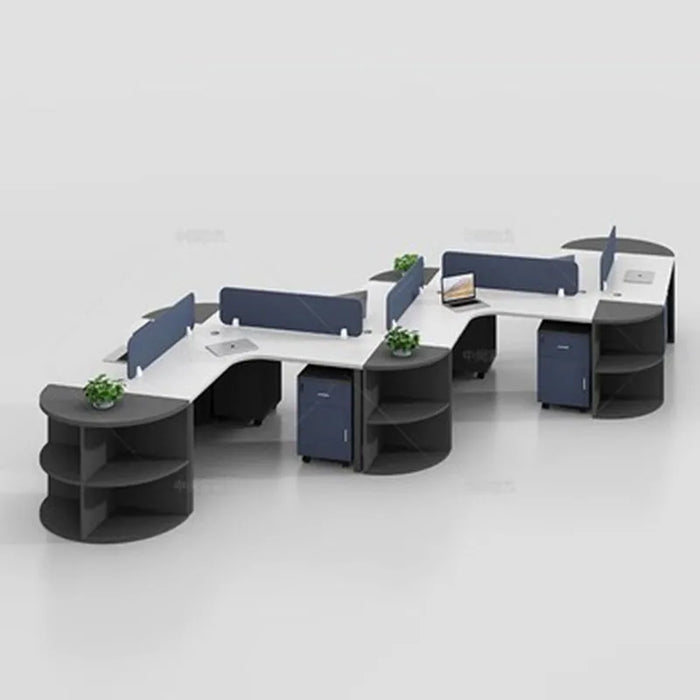 Modern Luxury Office Desk Laptop Standing Floor Supplies Computer Desks Executive Conference Mesa De Escritorio Home Furniture