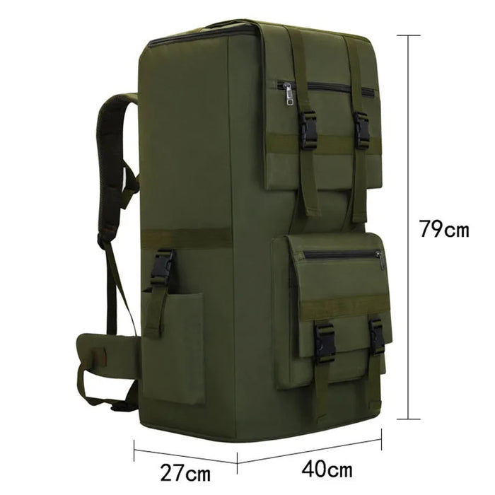 120L Super Capacity Outdoor Travel Backpack Men's Army Military Tactical Rucksack Luggage Bag Sports Mountaineering Hiking Bags