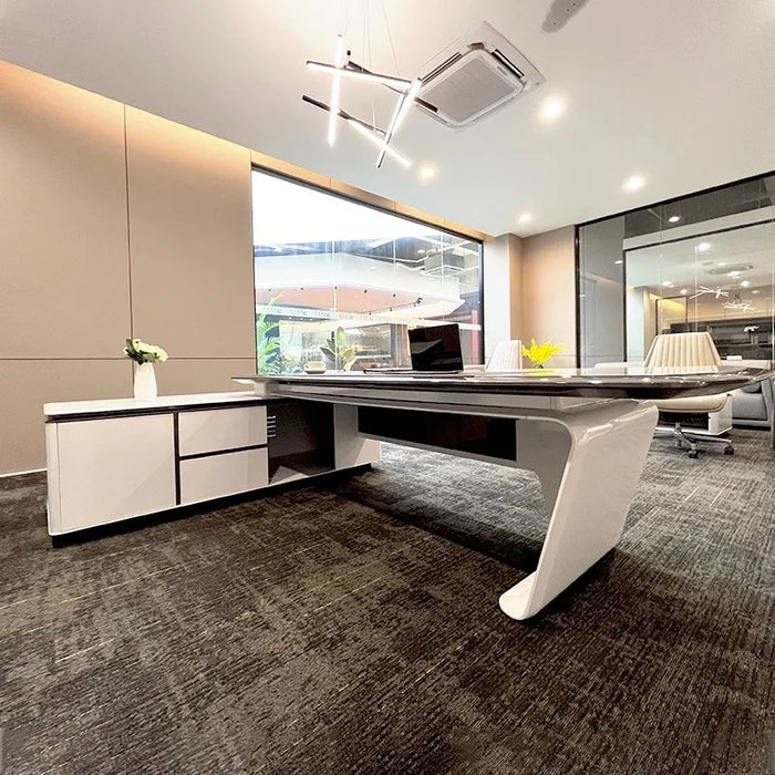 Computer Office Desk Modern Writing Desktops Standing Console Cabinets Workbench Desk Table Organizer Escrivaninha Desk Supplies