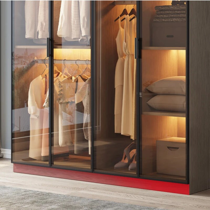 Luxury Organizer Clothes Closet Storage Underwear Partition Hanging Wardrobe Bedroom Clothing Armario De Ropa Household Items