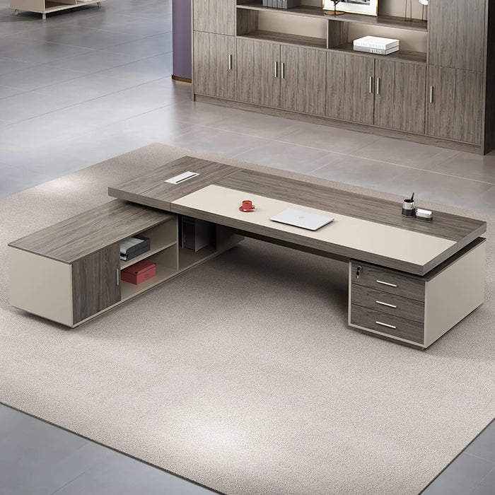 Executive Conference Desk Corner Drawers Modern Writing Office Desk Students Filing Escritorios De Ordenador Desk Accessories