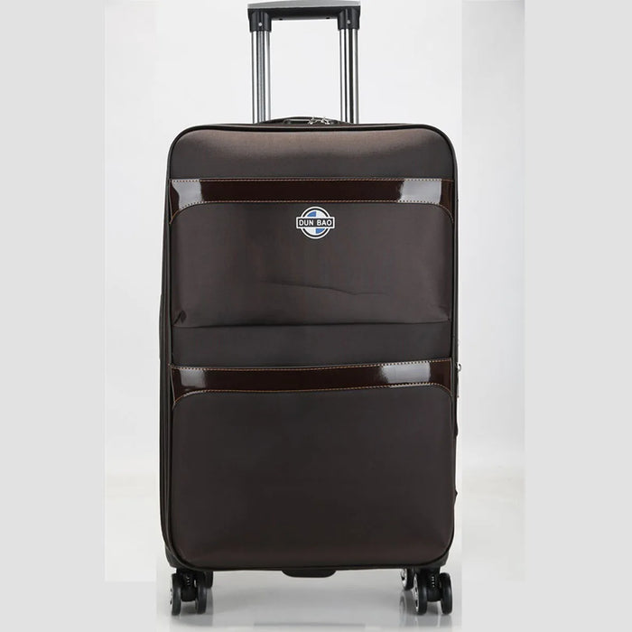 20"22"24"26" Travel Carry-on Soft Wheeled Fabric Suitcase Oxford Cloth Trolley Rolling Luggage Bag Boarding Case Free Shipping
