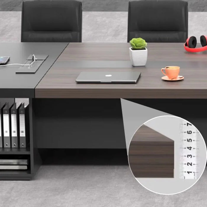 Reception Office Desk Study Executive Bedroom Storage Work Table Standing Conference Scrivania Ufficio Lavoro Home Furniture