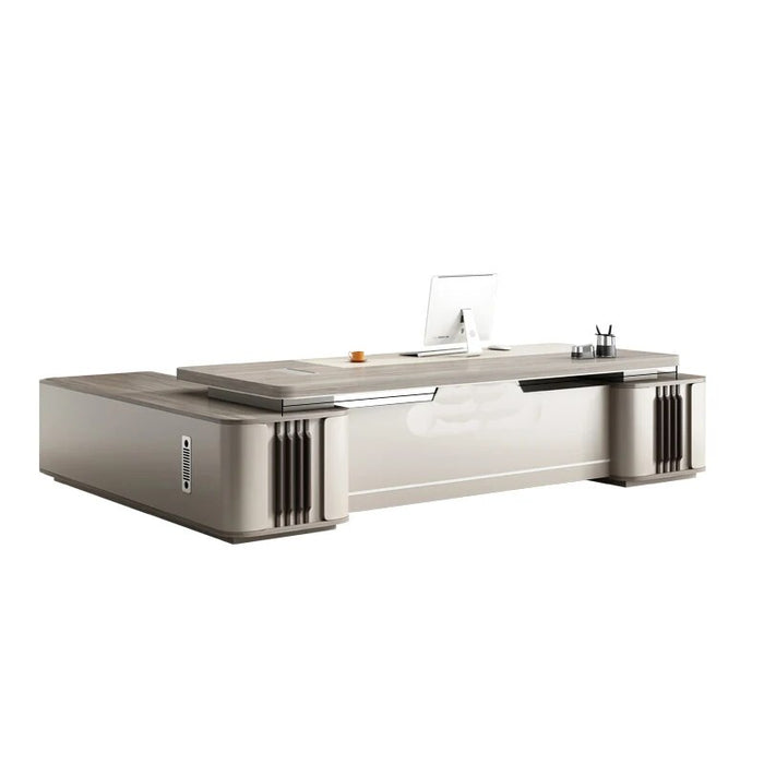 Standing Storage Office Desk Reception L Shaped Drawers Corner Conference Computer Desks Floor Luxury Mesa Escritorio Furniture