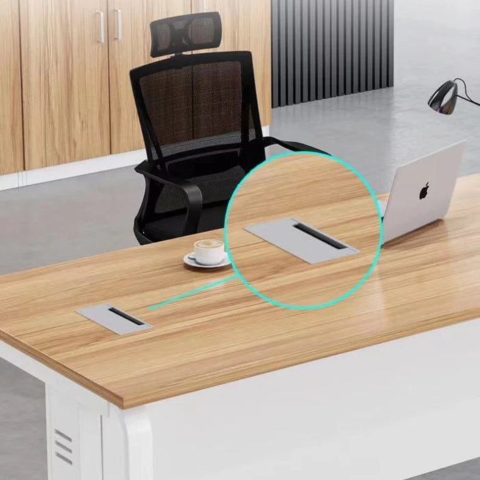 Study Office Work Desk Corner Write Modern Executive Computer Desk Drawers Gadgets Scrivania Angolare Work Furniture HD50WD