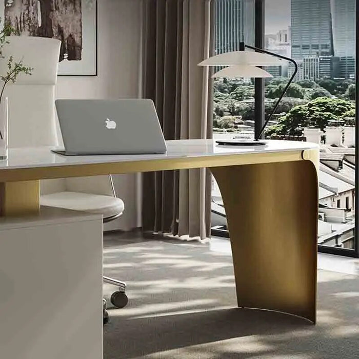 Conference Meeting Office Desks Modern Multifunctional Mobile Standing Office Desks Workstation White Scrivania Room Furnitures