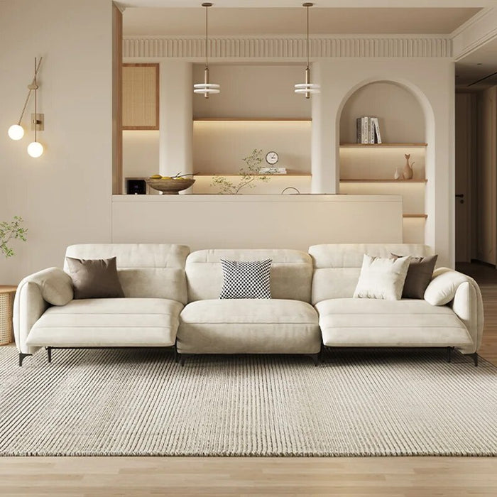 White Accent Sofa Living Room Modern Comfortable Electric Sofa Luxury Comfortable Fauteuil Relax Living Room Sofa Set Furniture