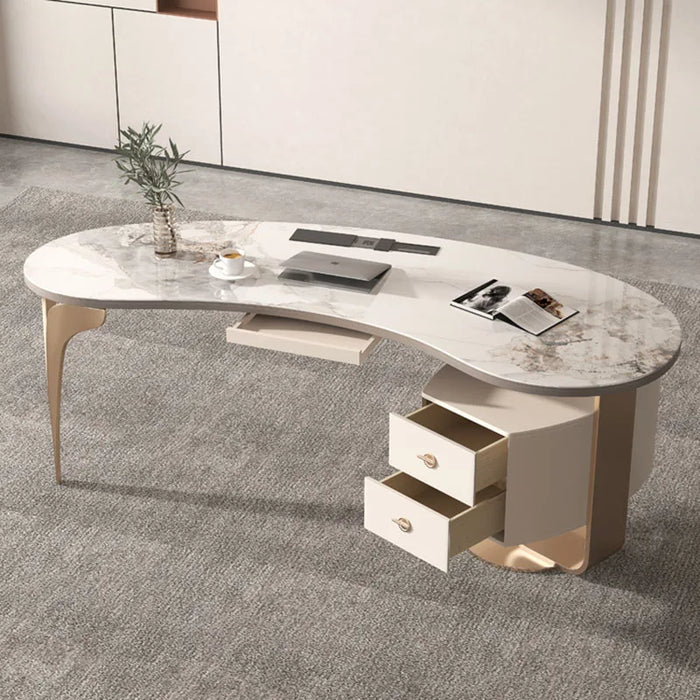 Reception Office Desk Organizer Drawers Storage Desktop Work Table Mainstays Console Coffee Scrivania Ufficio Lavoro Furniture