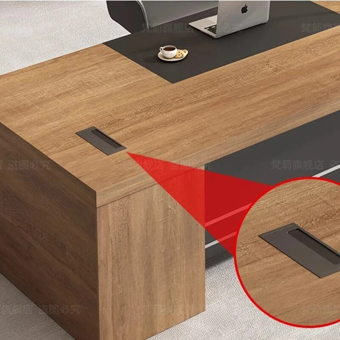 Storage Corner Office Desk Executive Secretary Conference Setup Computer Desks Standing Floor Mesa De Computador Home Furniture