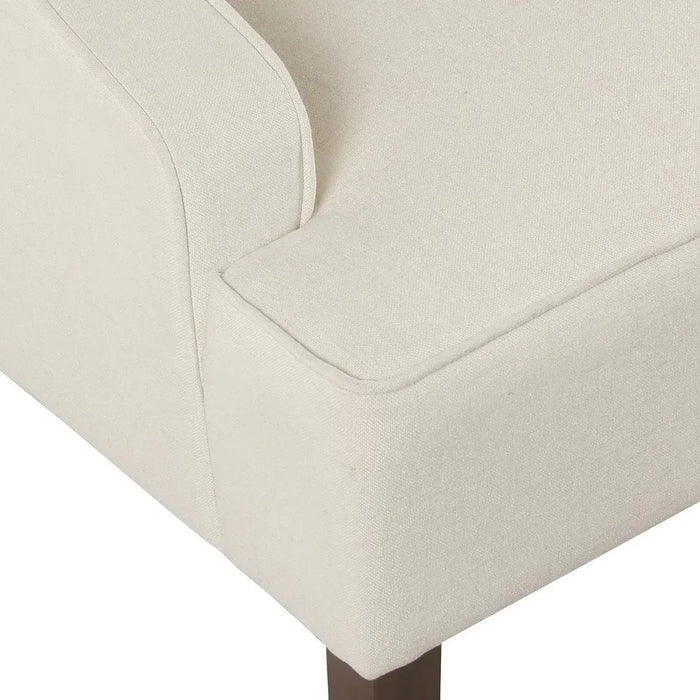 Arm Living-Room-Chairs, Chair Slightly Curved Back Along with Side swoop Arms, Leisure Sofa Chair, Suitable for Living Room