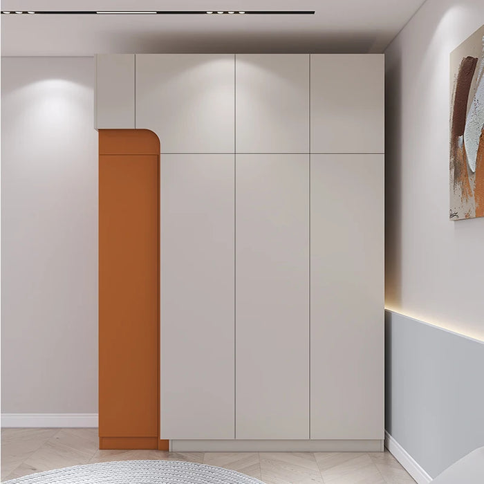 Modern simple and luxurious corner computer desk desk integrated wardrobe home bedroom bookshelf learning desk