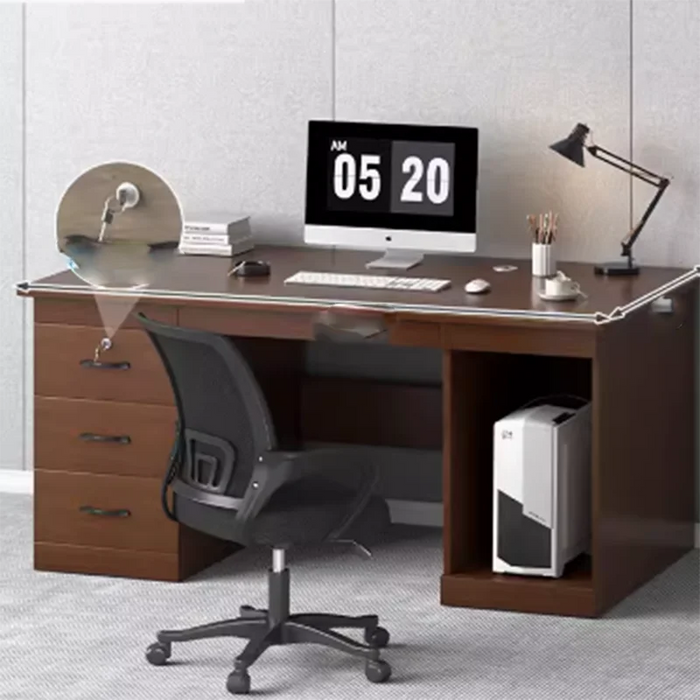Modern Low Price Office Table Large Big Elevation Writing Drawers Office Table Executive Desk Escritorios De Oficina Furniture