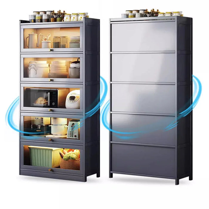 Kitchen Sideboard Microwave Shelf Console Living Room Entrance Luxury Kitchen Cabinets Multifunction Mobile Cucina Furniture