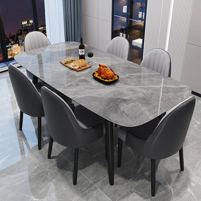 Modern Center Dining Tables Marble Hallway Study Conference Dining Tables Console Outdoor Juegos De Comedor Furniture WJ35XP