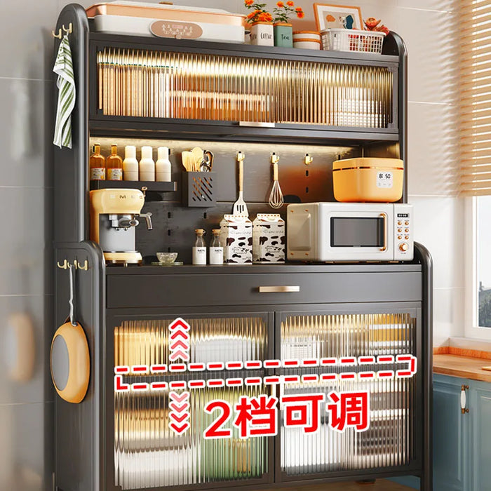 Luxury Kitchen Sideboard Modern Wardrobes Space Saving Futuristic Closet Sideboard Filing Muebles De Cocina Home Furniture