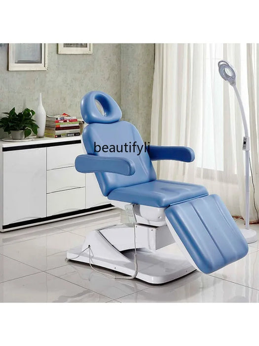 Electric Beauty Bed Lifting and Foldable Tattoo Couch Multi-Functional Advanced Massage Bed Massage Couch Tattoo Beauty Salon