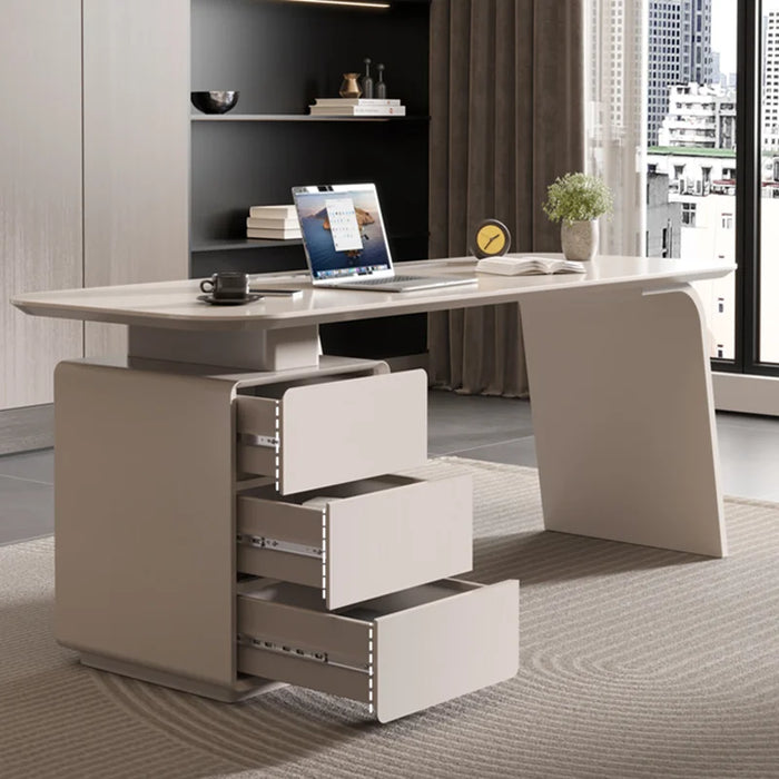 Italian Modern Desk Tables Luxury Minimalist Designer Computer Elegant Ideas Office Desk Studio Mesa De Computdor Room Furniture