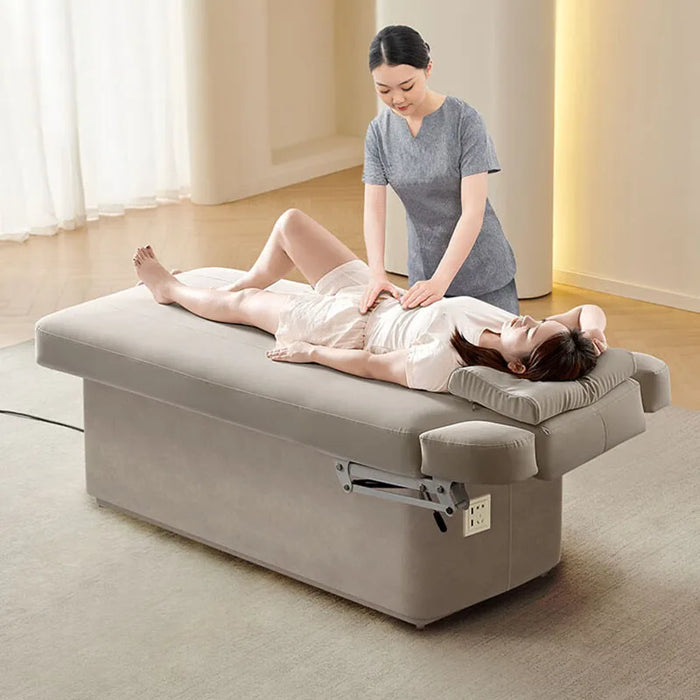 Electric Beauty Bed Salon Massage Multi-Function Heating Constant Temperature SPA Therapy Cama Dobravel Salon Furniture GY50MB