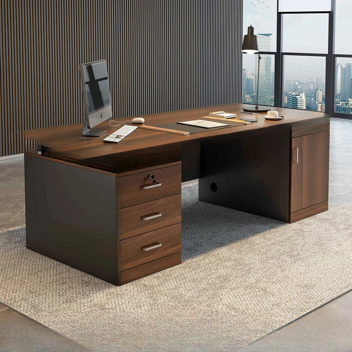 Computer Executive Office Desks Reception Wood Modern Writing Office Desks Luxury Meeting Tisch Oficina Office Furniture WN50OD