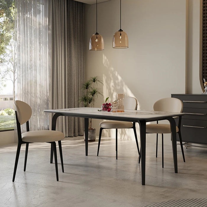 Conference Garden Dining Tables Console Center Wall Hallway Desk Dining Tables Marble Outdoor Mesas De Jantar Furniture WJ25XP