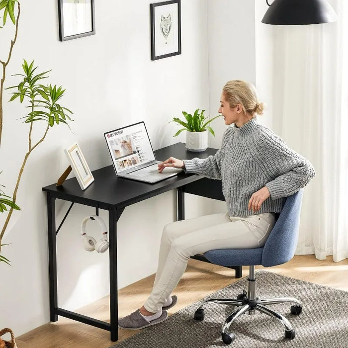 Computer Desk 48 Inch Home Office Desk Writing Desks Work Table Small Space Desk Study Table Modern Simple Style Student Des