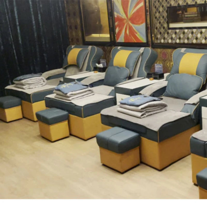 Nails Salon Pedicure Chairs Spa Manicure Pedicure Chairs Massage Lashes Table Professional Salon Electric Aesthetic ZT50PC