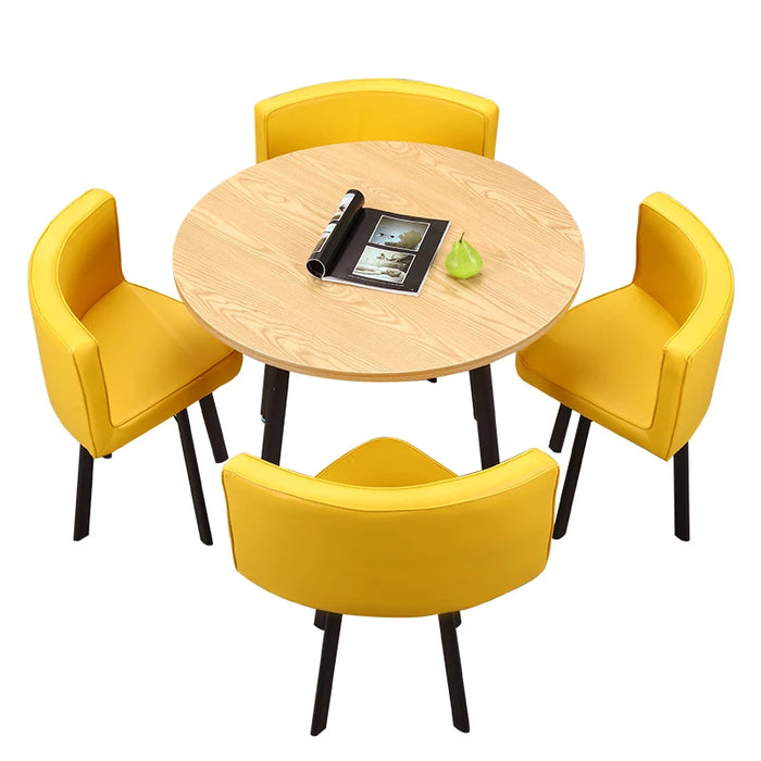 Center Set 4 Chairs Dining Tables Coffee Marble Kitchen Furniture Office Dinning Table Luxury Mesas De Jantar Furniture GPF11XP