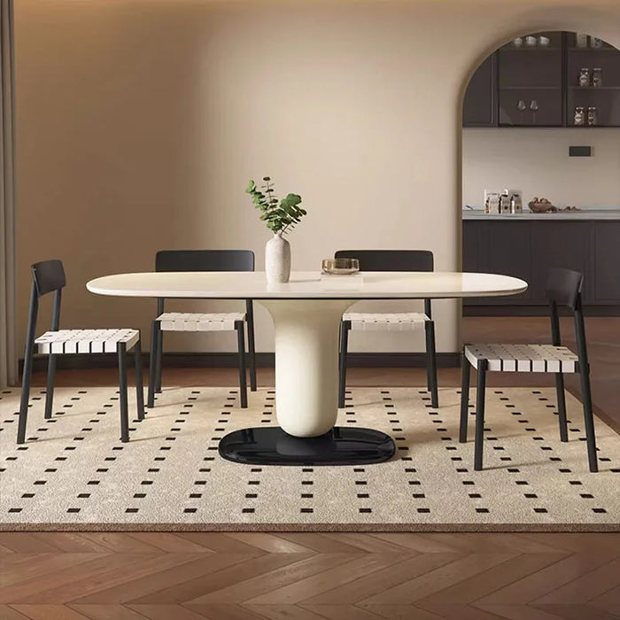 Mobile Coffee Dining Table Conference Restaurant Center Livingroom Dining Table Luxury Mesas De Comedor Kitchen Furniture