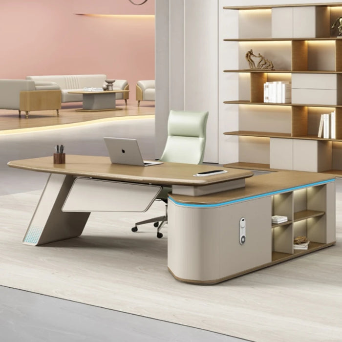 Organizer Standing Office Table Drawer Storage Laptop Pc Computer Desks Stand Executive Biurko Komputerowe Office Furniture