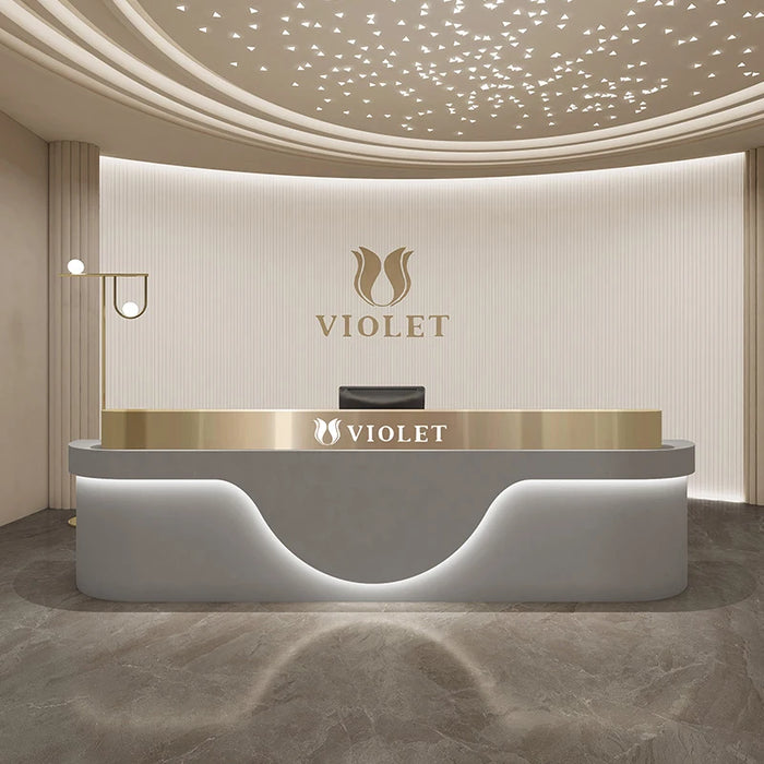 Cashier Modern Bar Counter Register Clinic Coffee Shop Front Desk Cash Receptionist Comptoir De Caisse Boutique Shop Furniture