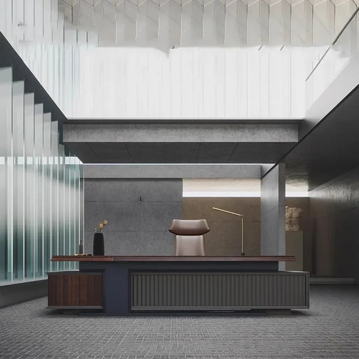 Workflow Desktop Office Desk Corner Executive Makeup Laptop Coffee Meeting Office Desk Stand Scrivania Angolare Furniture HDH