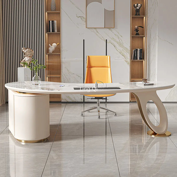 Designer Home Office Desk Executive Vanity High Quality Unique Computer Desks Unusual Student Mesa Escritorio Office Furniture