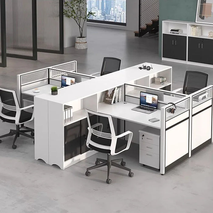White Waterproof Computer Table Laptop Studio Wooden Office Computer Desks Executive Writing Escritorios De Oficina Furniture