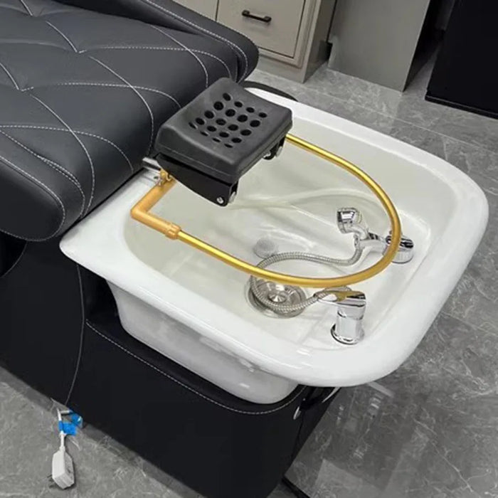 Head Massager Shampoo Chair Basin Wash Hair Head Spa Bed Shampoo Chair Stylist Luxury Hairstylist Mobile Lava Cabezas Furniture