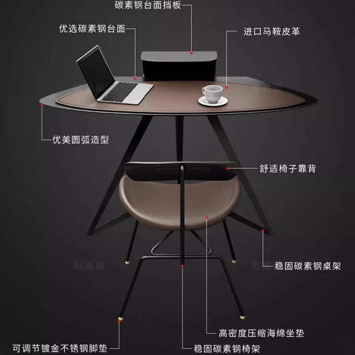 Luxury Office Desks Apartment Corner Balcony Student Learning Desktop Computer Desk Bedroom Modern Masa Office Furniture AA
