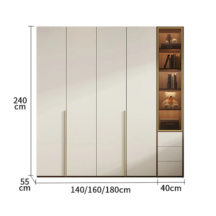 Clothe Organizer Hooks Wardrobe Rack Shoe Luxury Verticle Divider Living Room Wooden Mobili Per La Casa Home Furnitures