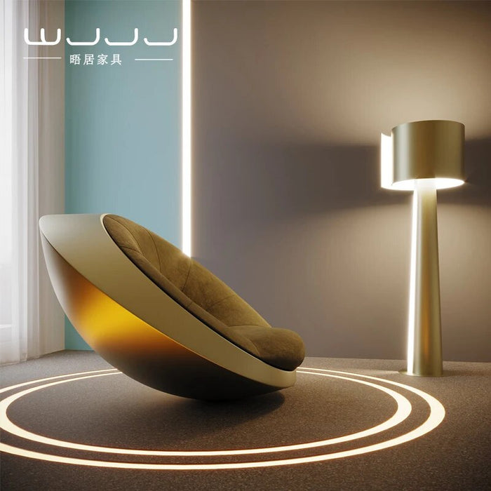 UFO creative leisure UFO lounge chair modern large FRP shaped sofa