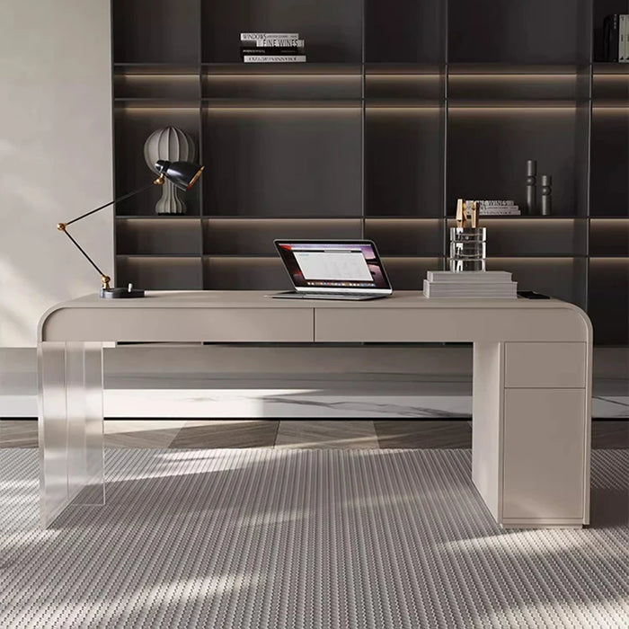 Desktop Executive Office Desks Computer Meeting Writing Reception Workbench Storage Standing Writing Tavolo Da Lavoro Furniture
