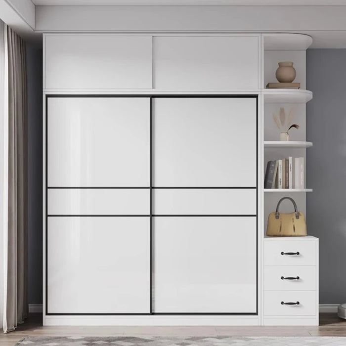 Modern Drawers Wardrobes Hanging Clothing Rack Dressers Tall Wardrobes Wooden Storage Mueble Para Colgar Ropa Furniture Bedroom
